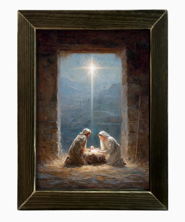 Christmas Nativity 12x16