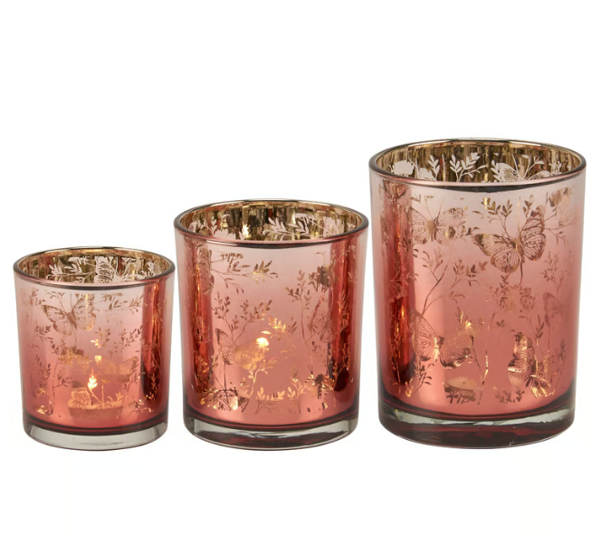 Butterfly Candle Holder Set