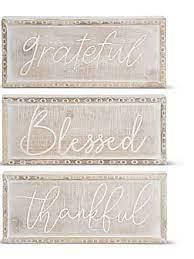 Whitewashed Inspirational Sign