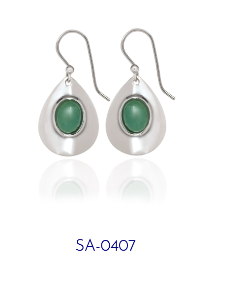Silver Forest Earrings #3