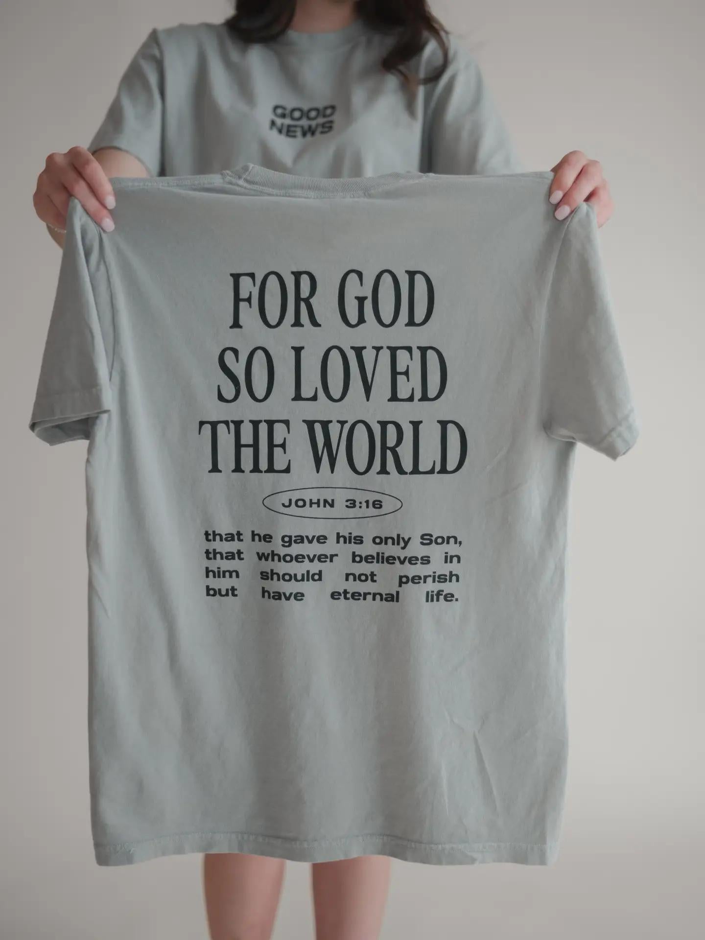 Good News Tee - Bay | Women's Christian Tee