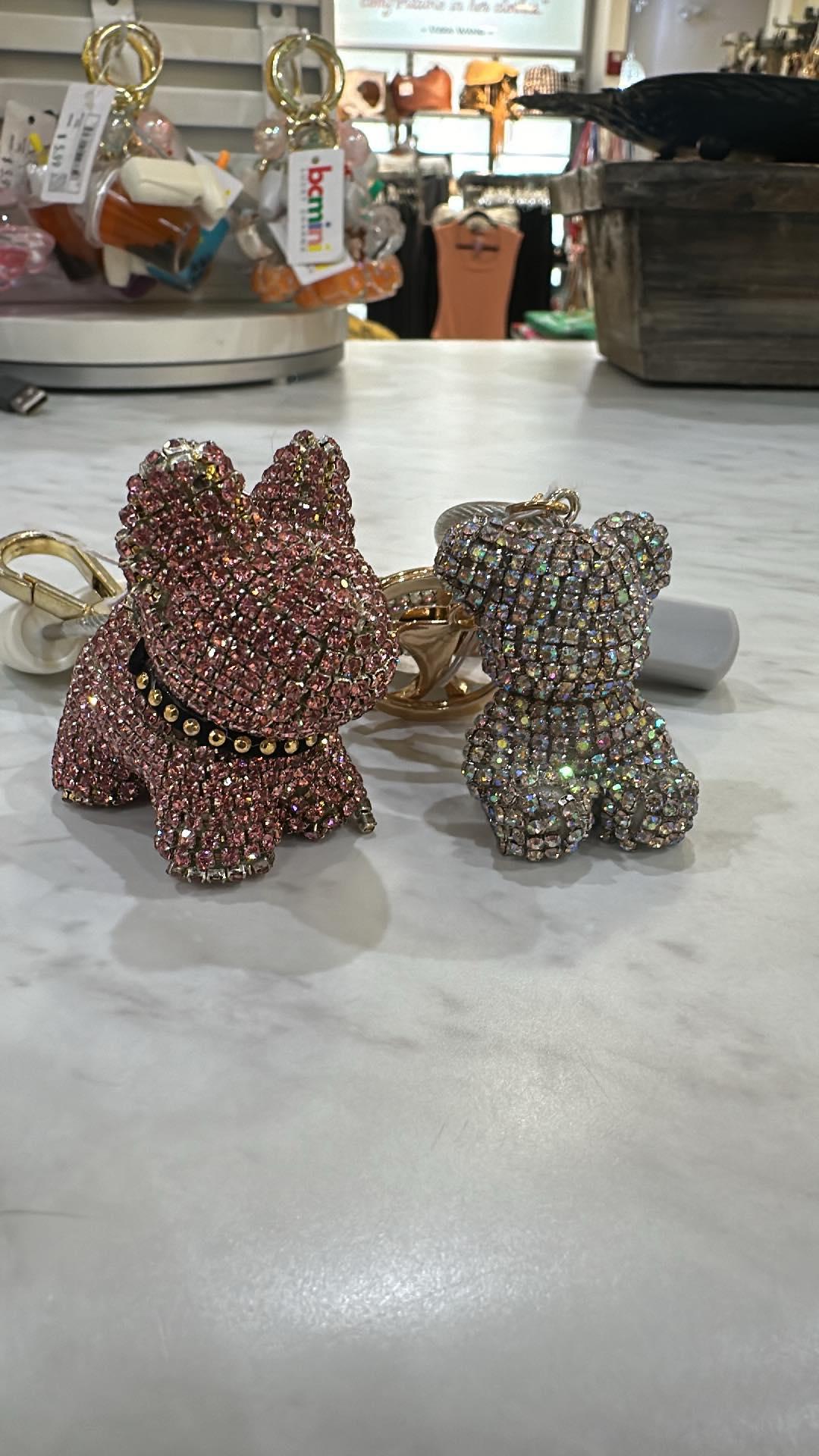 Crystal Animal Keychain