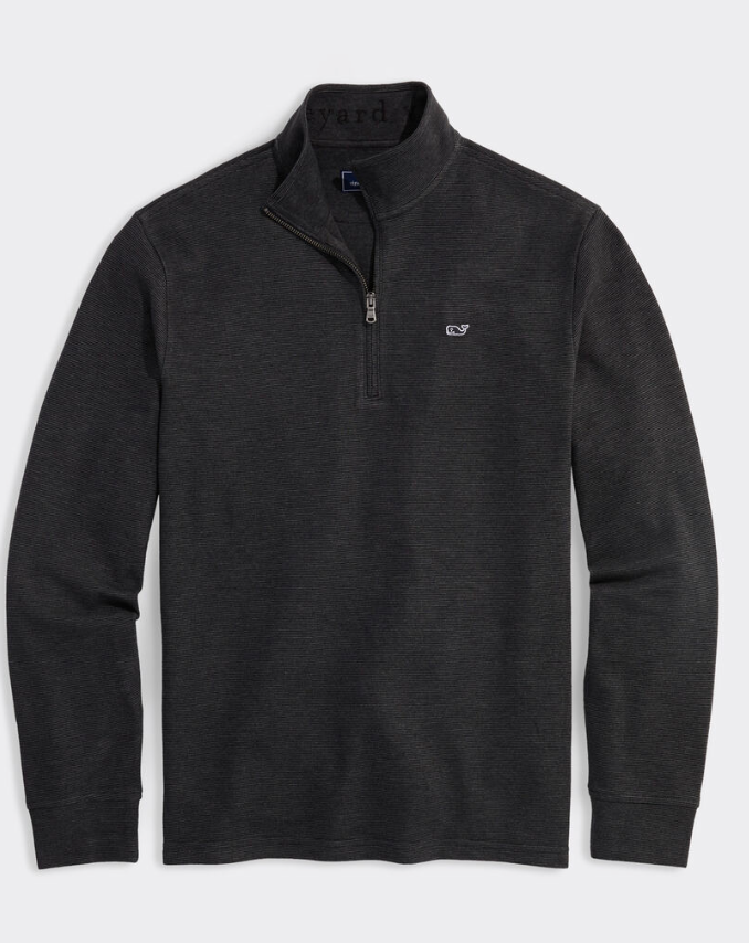 Saltwater Quarter-Zip Jet Black