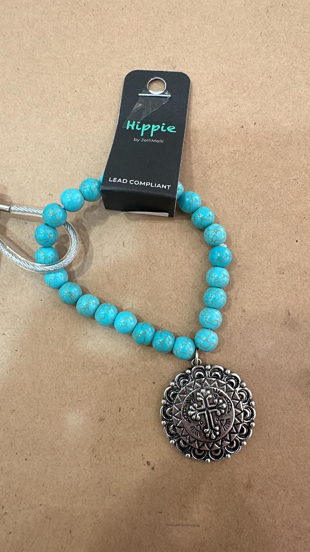 Turquoise Pendant Bracelet