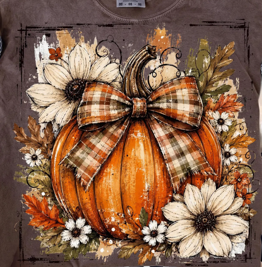 Pumpkin Square Tee