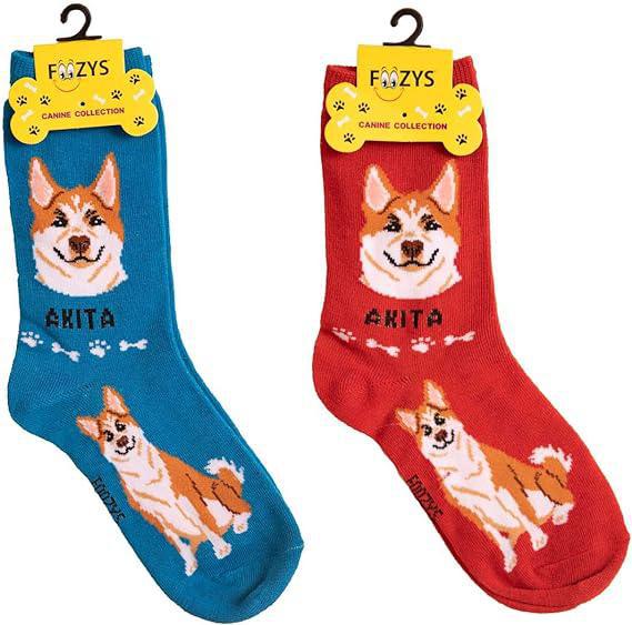 Akita Dog Socks