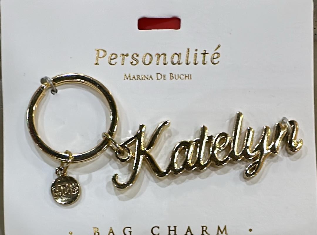 Katelyn Bag Charm Keyring