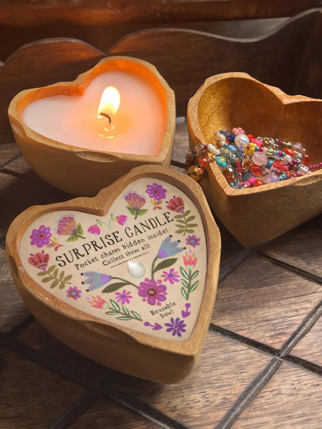 Heart Folk Surprise Candle