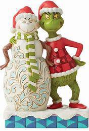 Grinch w/ Grinchy Snowman