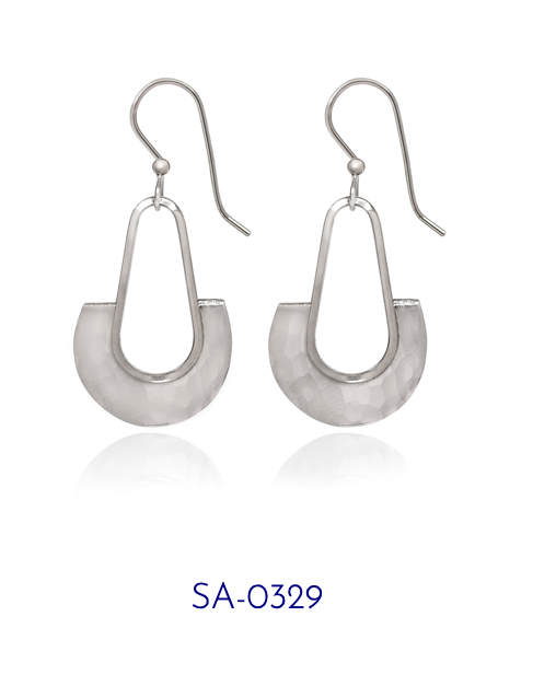 Silver Forest Earrings #3