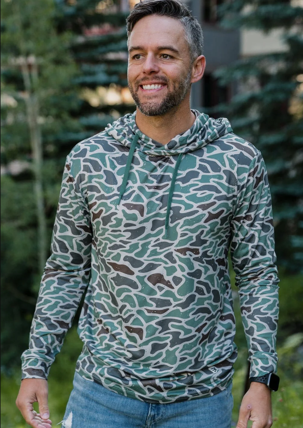 Performance Hoodie - Retro Duck Camo