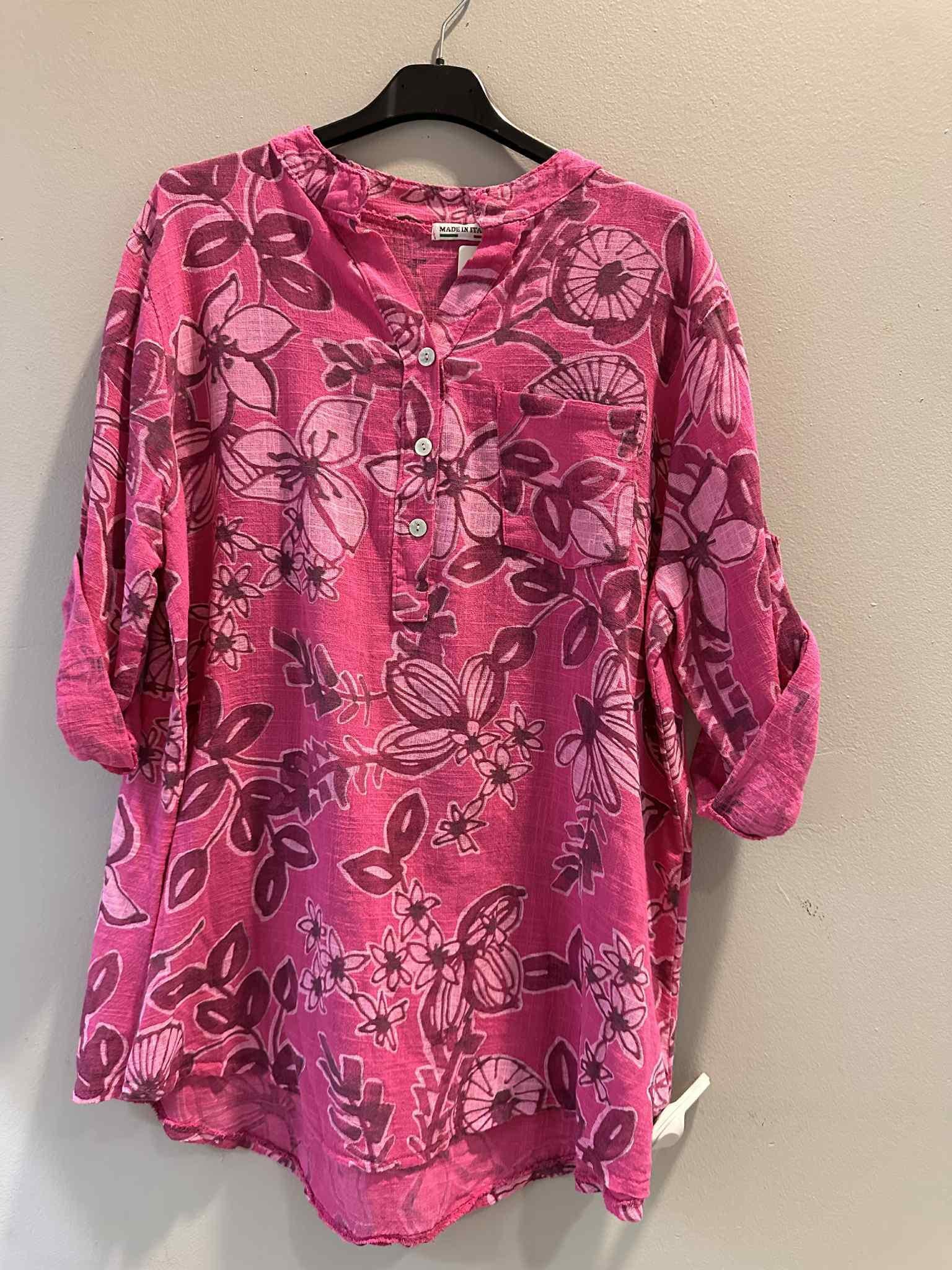 Cotton One Pocket Top