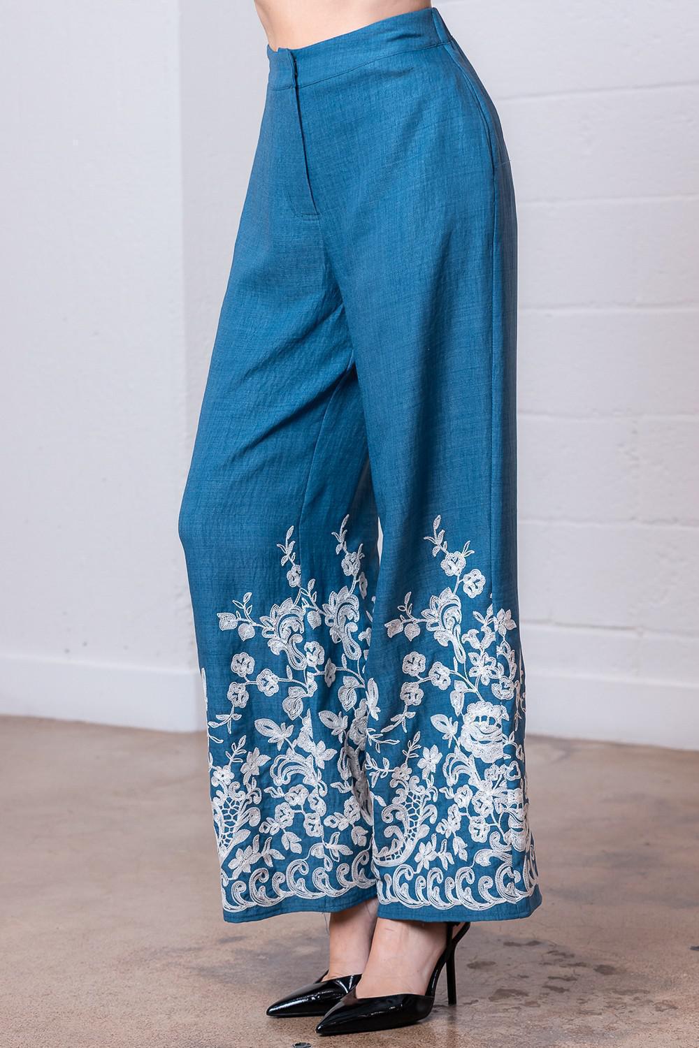 Boarder Embo Western Pants