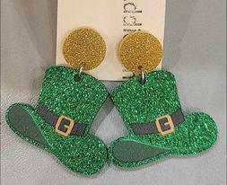 Leprechaun Hat Earrings
