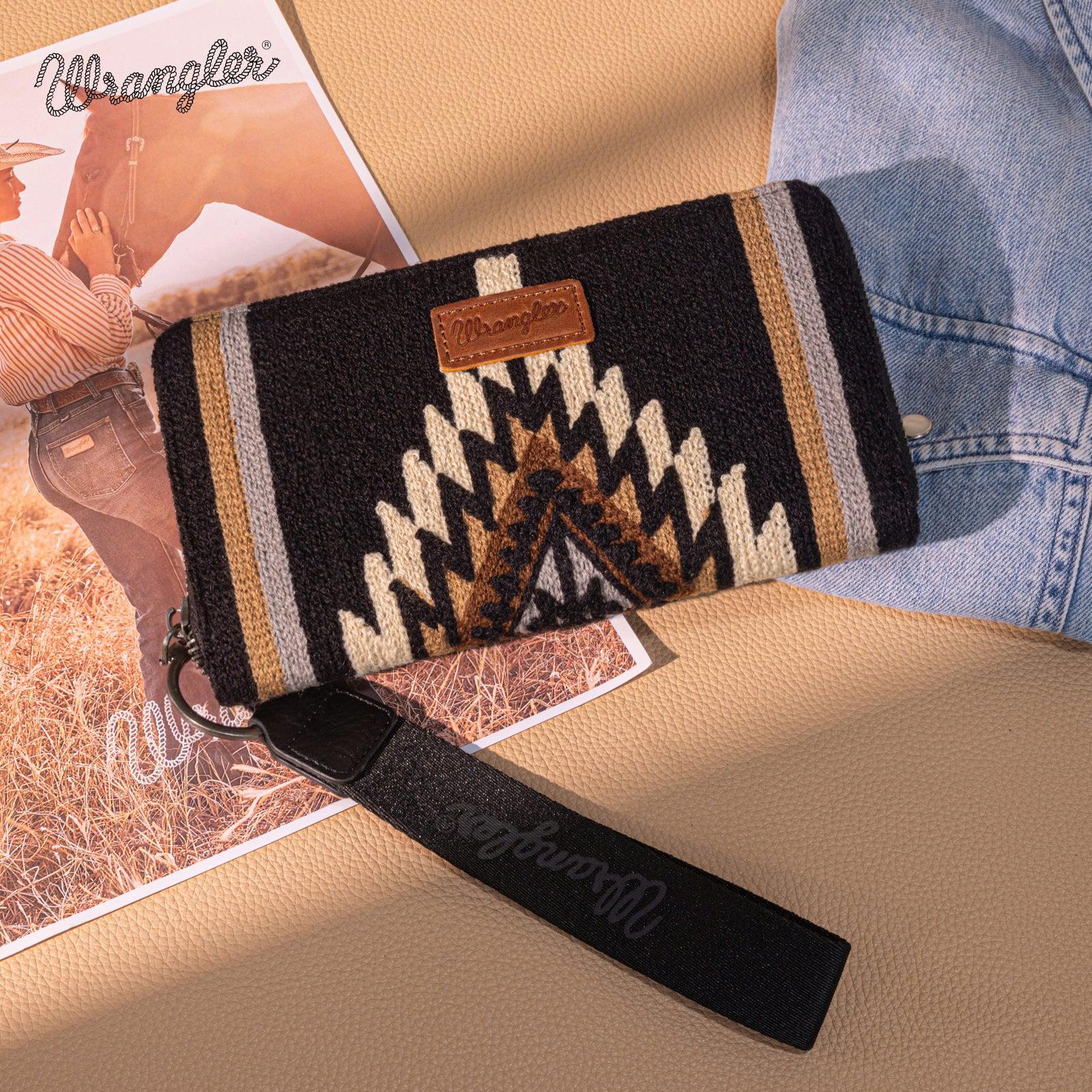 Wrangler Southwestern Knitted Wallet/Wristlet