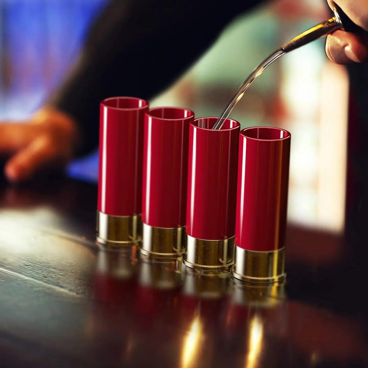 12 Gauge Shot Glasses - Set of 4