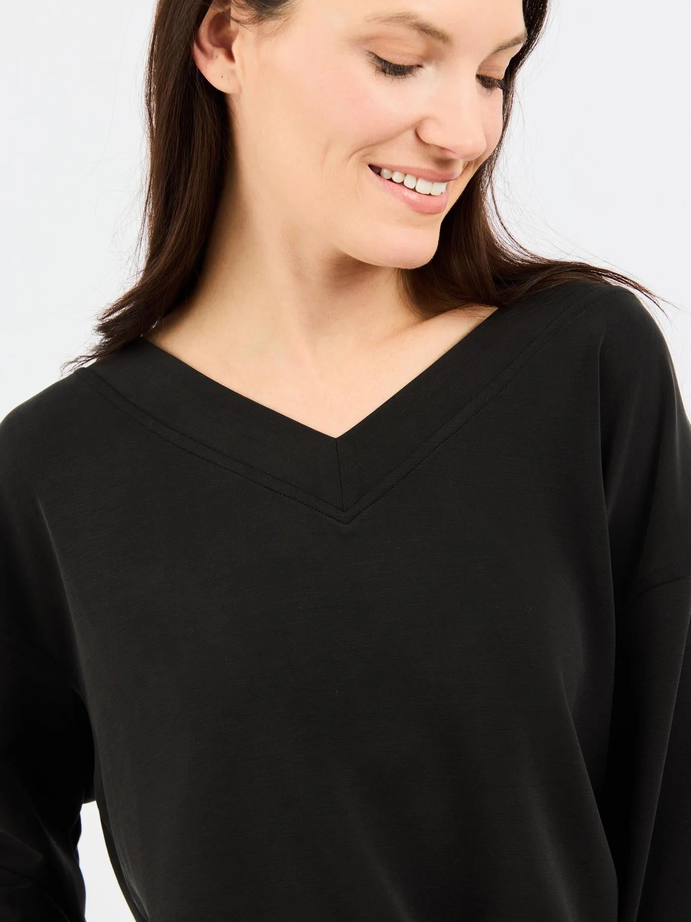 Hazel Top | Black