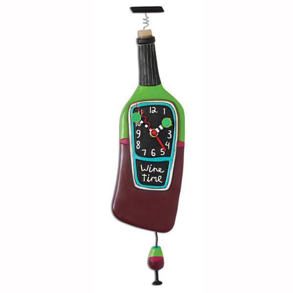 Corked Wine Allen Design Clock