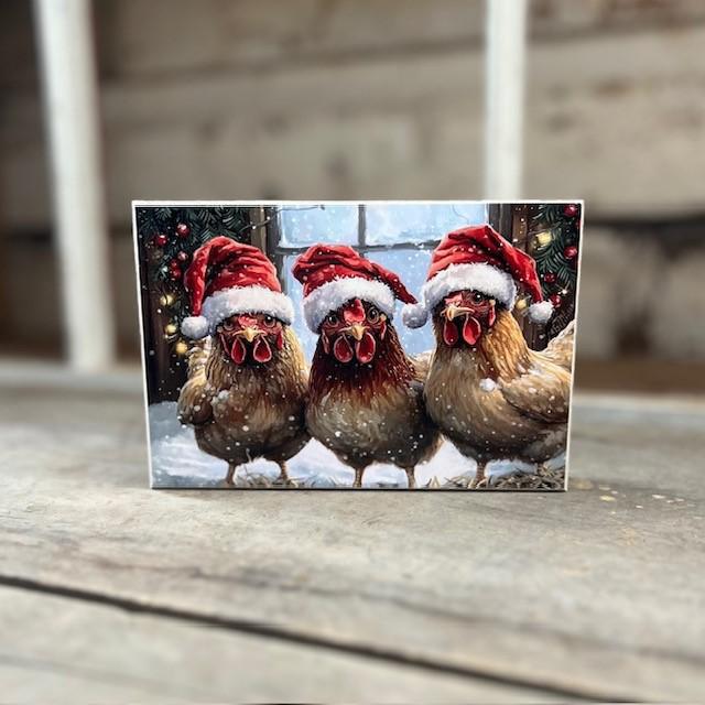 Christmas 4x6 Block Signs
