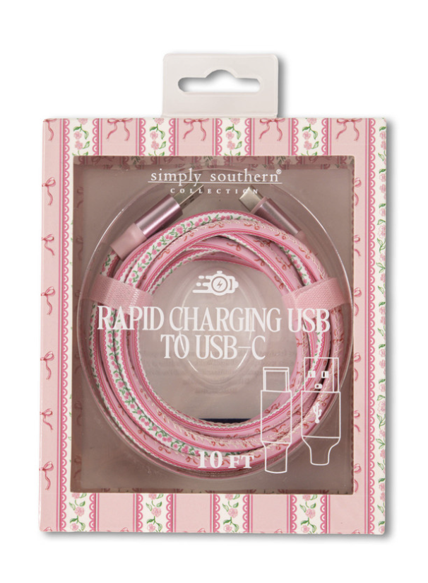 Simply Southern USB-C Charging Cable