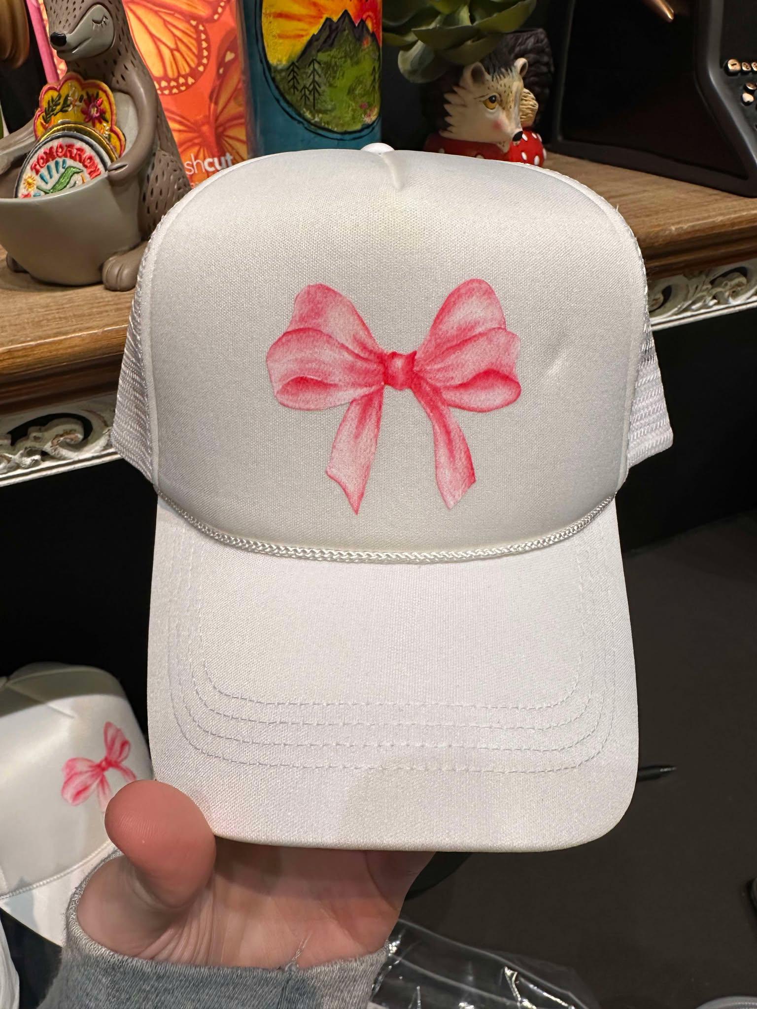 Printed Bow Cap