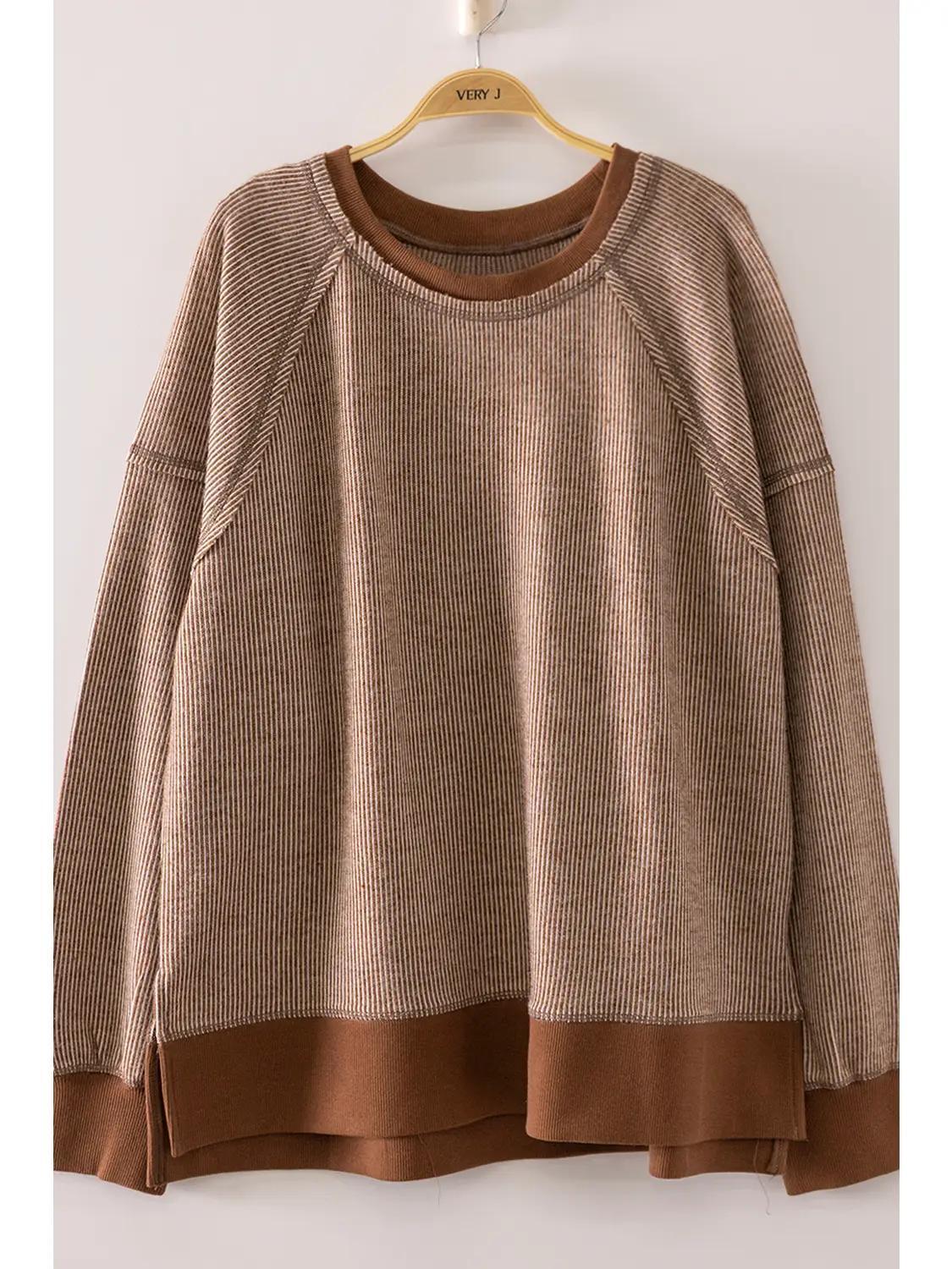 Choco Vintage Thermal Sweater