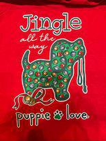 Jingle All The Way Pup Tee