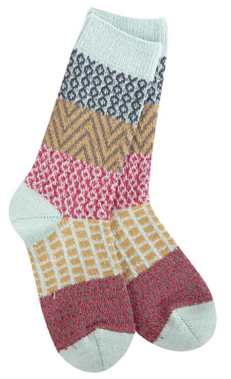 Boho Gallery Crew Socks