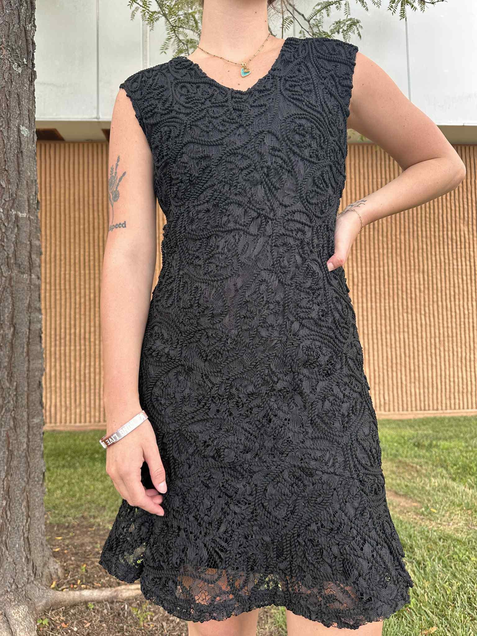 Black Lace Dress