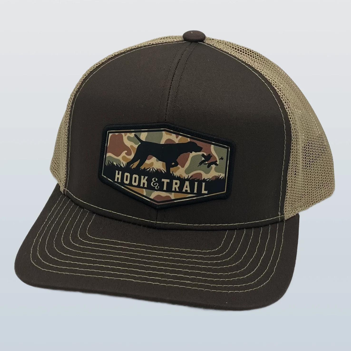 Pointer Camo Patch Hat Brown/Khaki