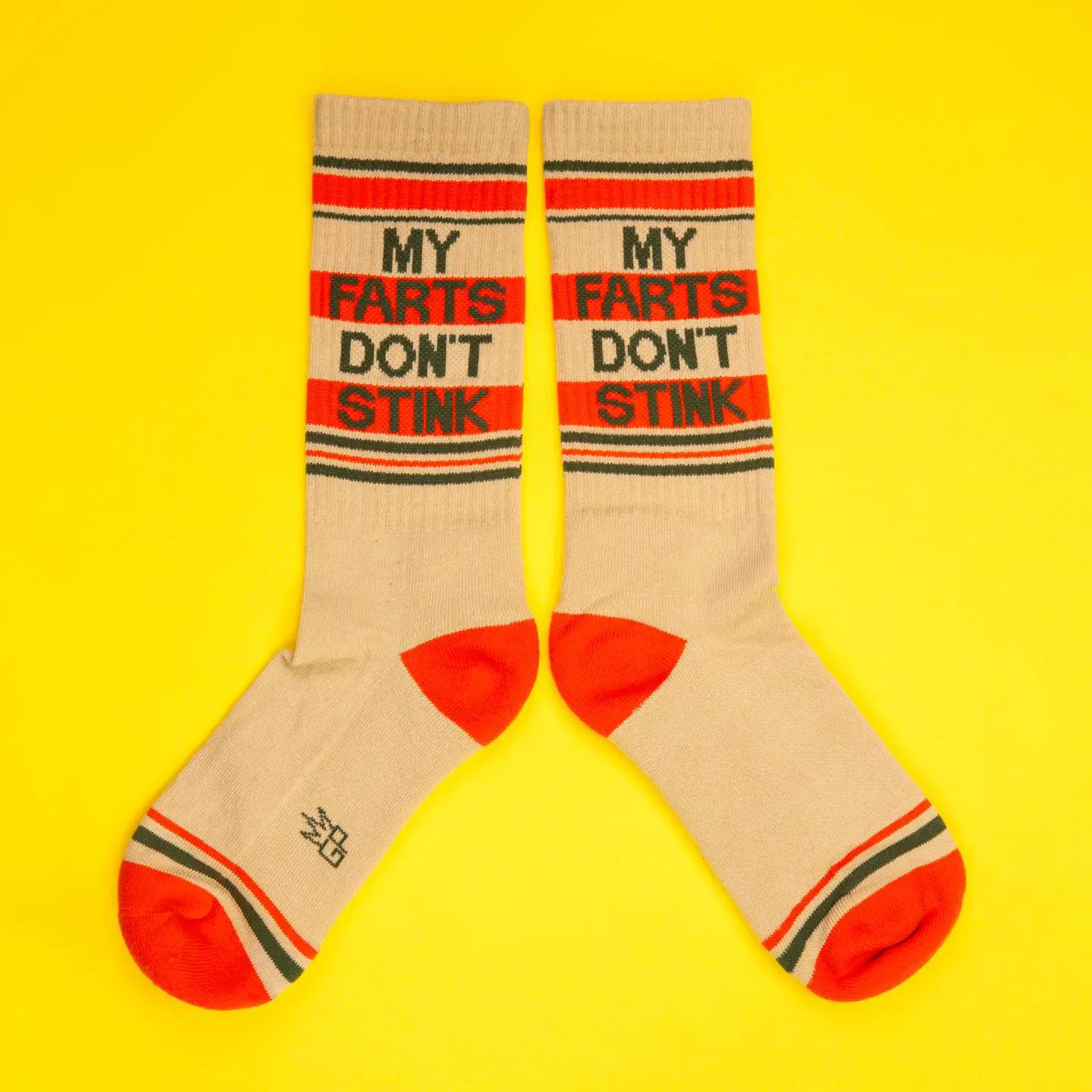 Farts Don't Stink Gym Socks