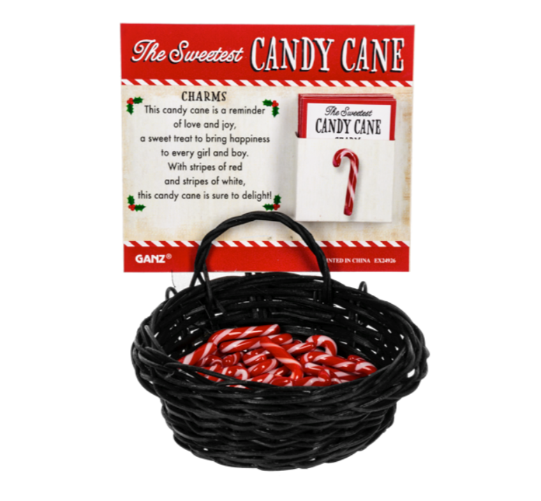 The Sweetest Candy Cane Charms