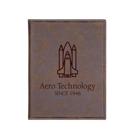 Faux Leather Small Padfolio