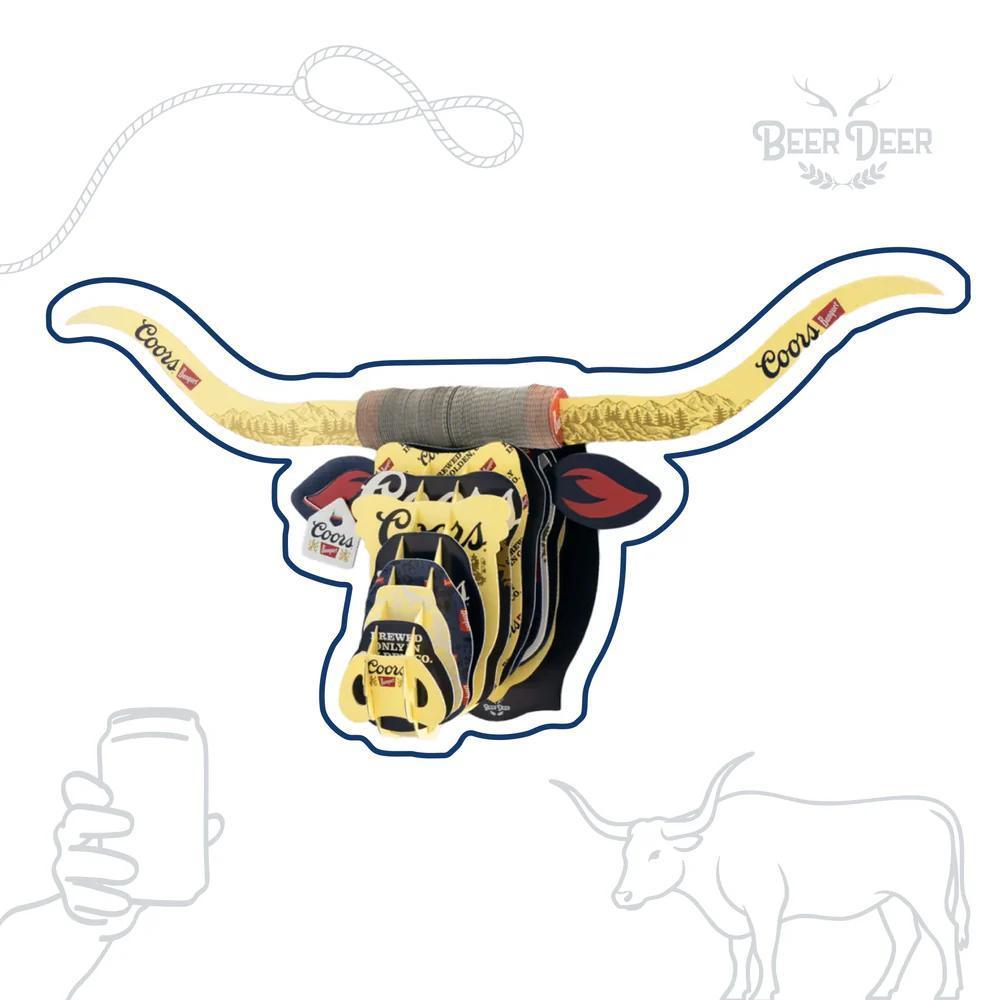 Coors Banquet Longhorn Sculpture Kit