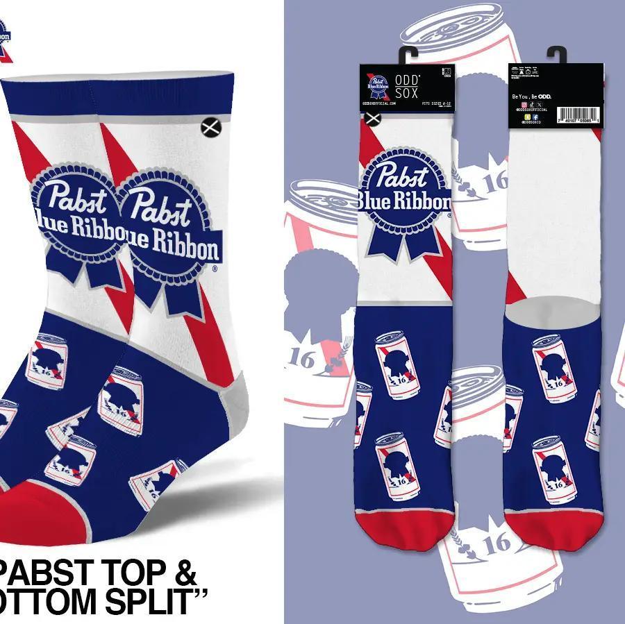 Pabst Blue Ribbon - Mens Crew Socks