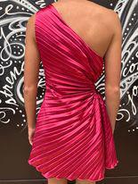 Pleated Cut Out Dress