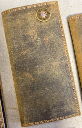 Vintage Tan Roper Wallet