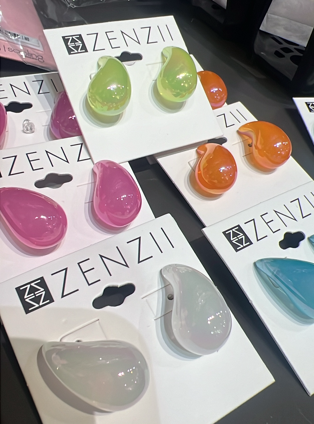 Shiny Drop Earrings