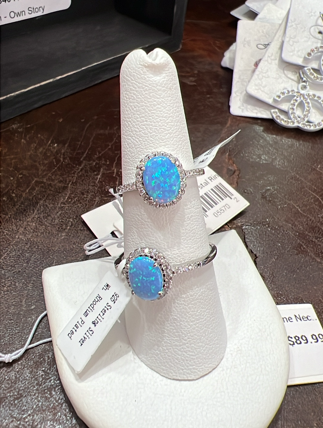 Opal Crystal Ring