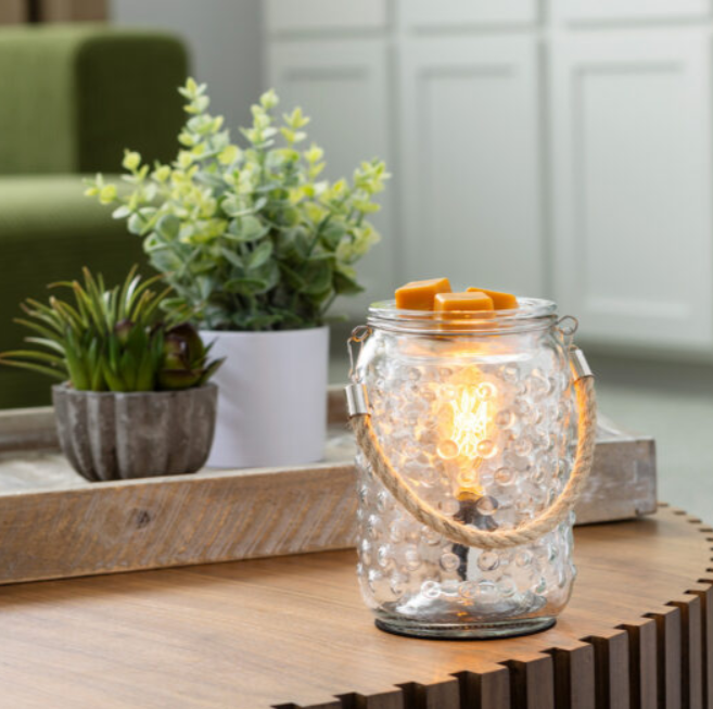 Hobnail & Rope Vintage Bulb Illumination Fragrance Warmer