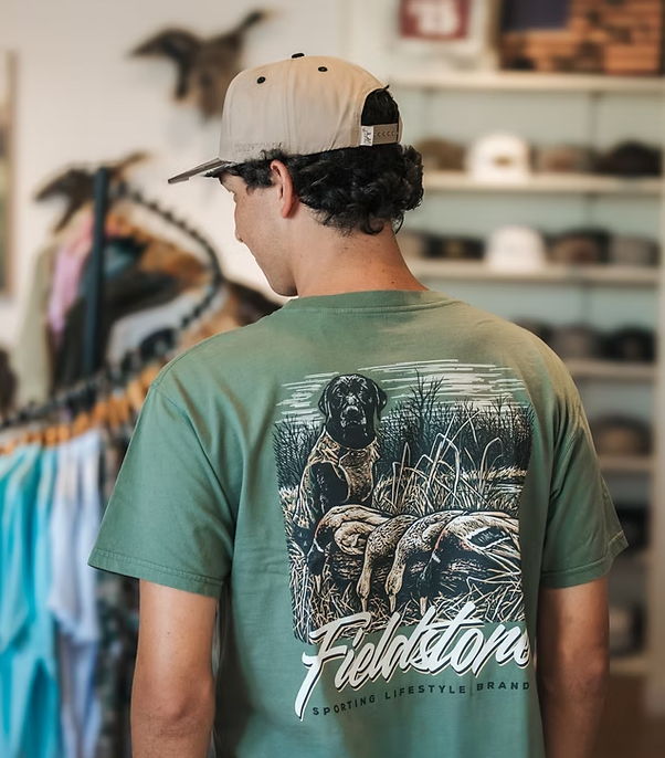 Harvest Tee in Moss
