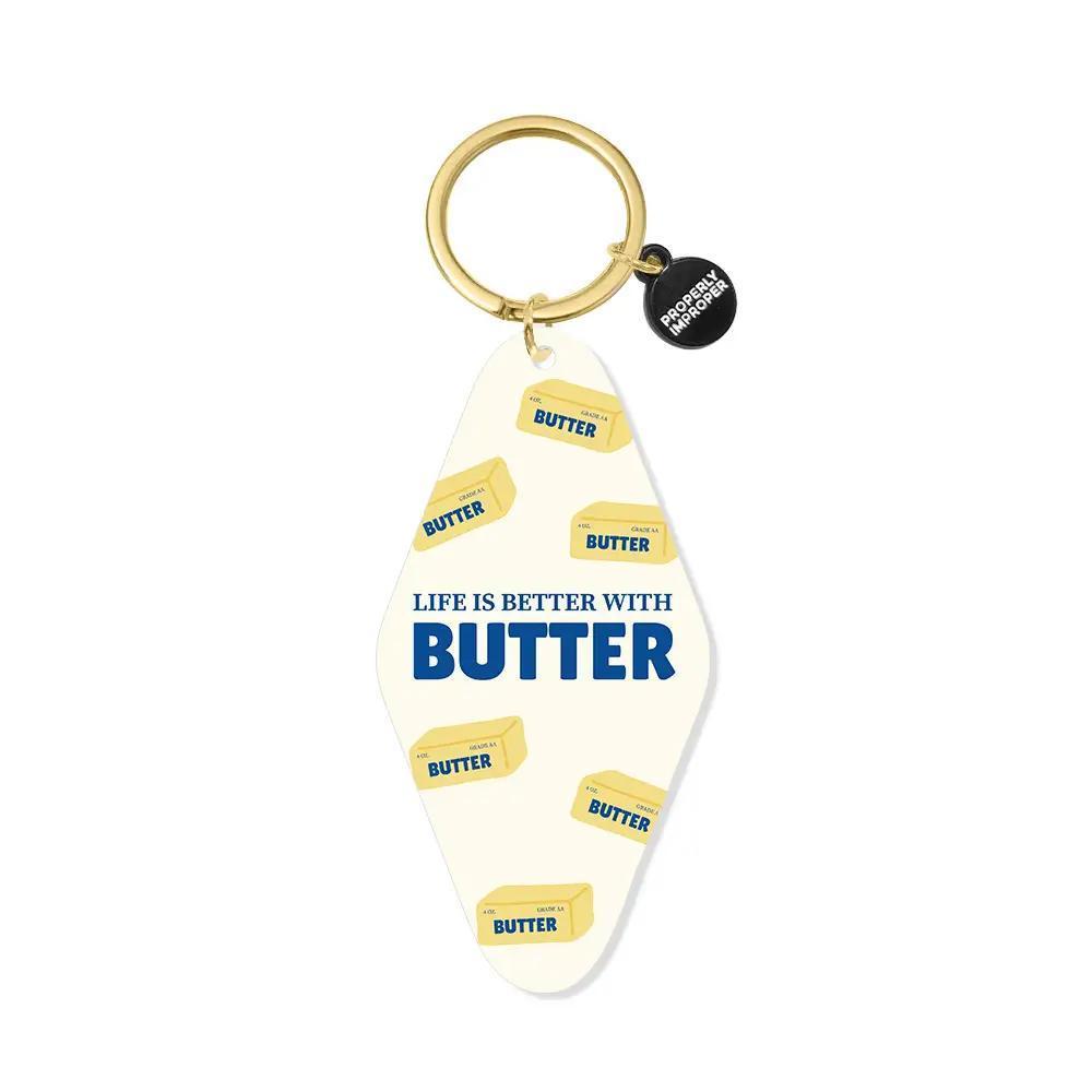 Properly Improper Motel Keychains