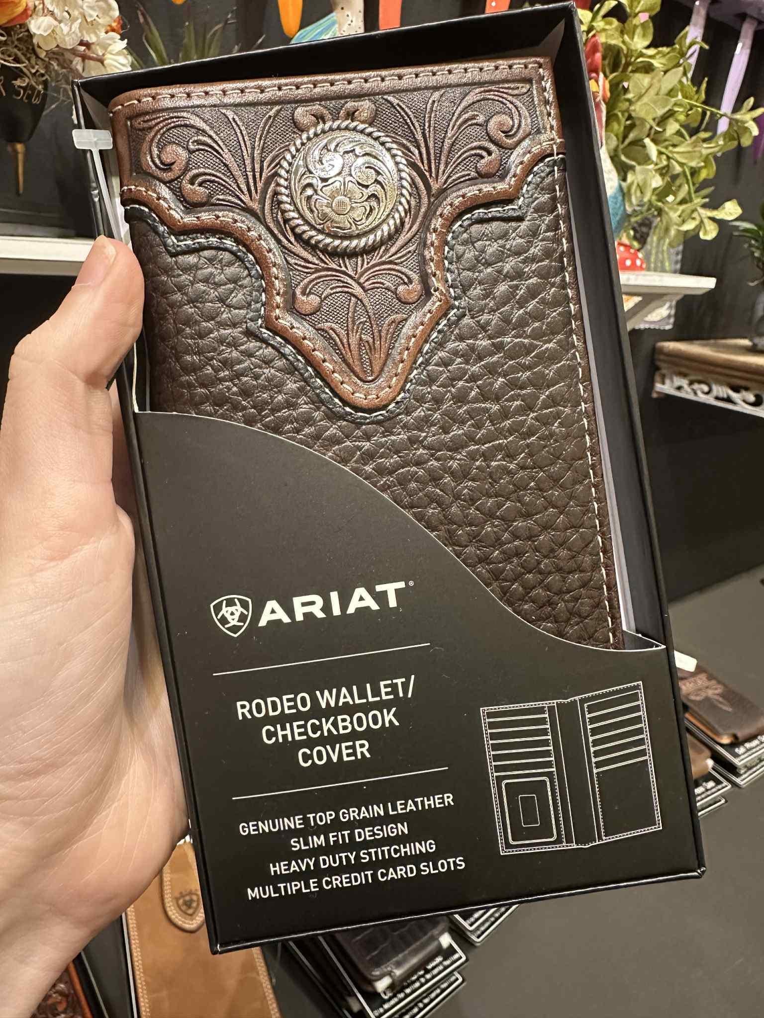 Ariat - Rodeo Wallet/Checkbook Cover