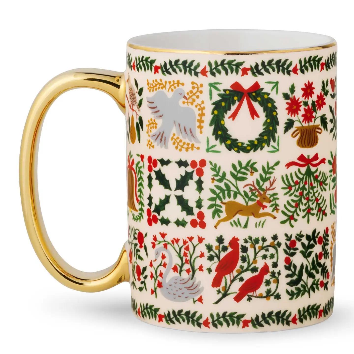 Christmastide Porcelain Mug