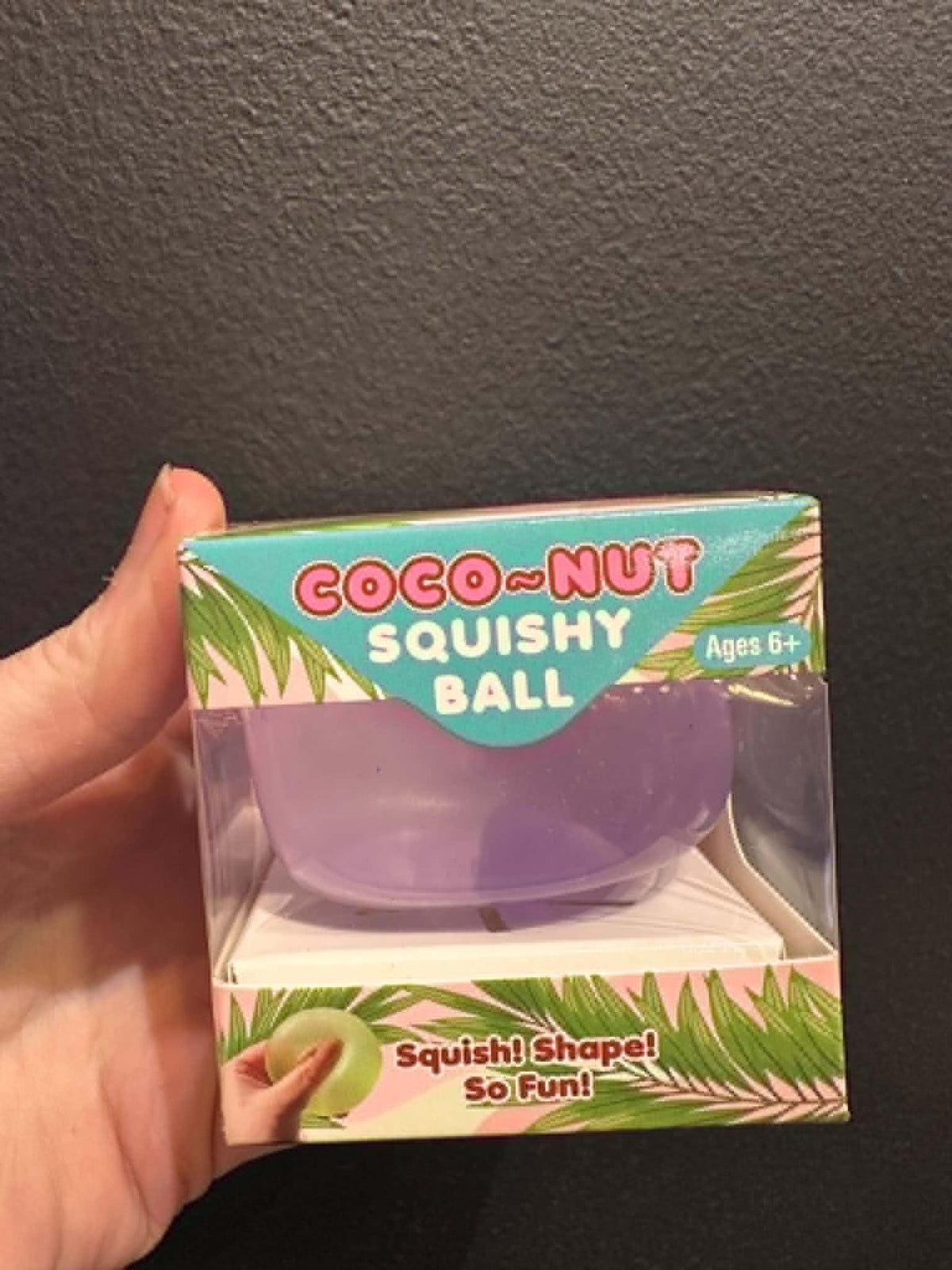 Zorbitz Coco-Nut Squishy Ball