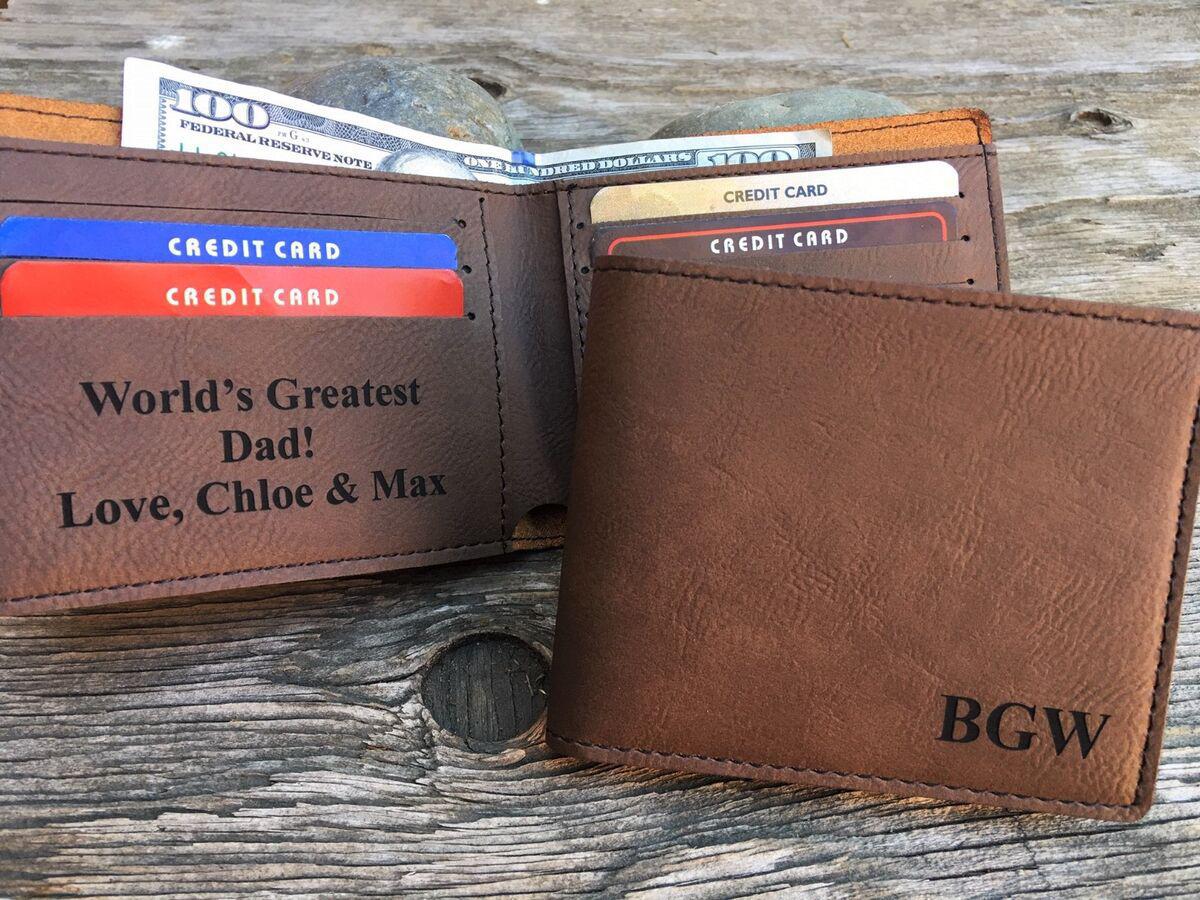 Engraved Bifold Wallet