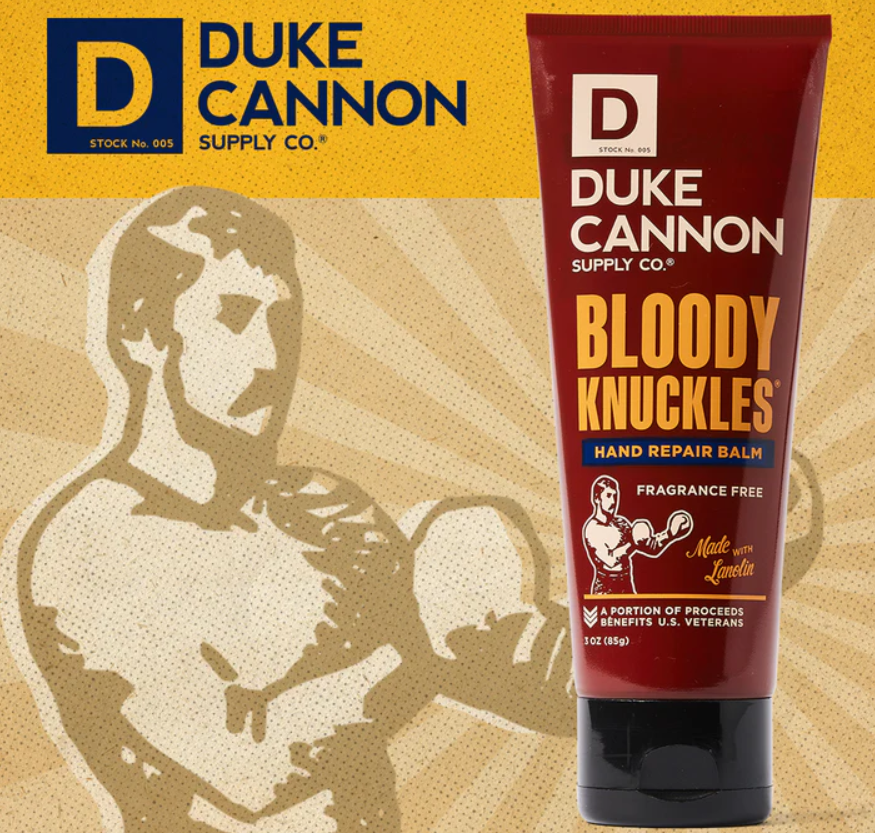 Duke Cannon Bloody Knuckles Hand Repair 30z Tube