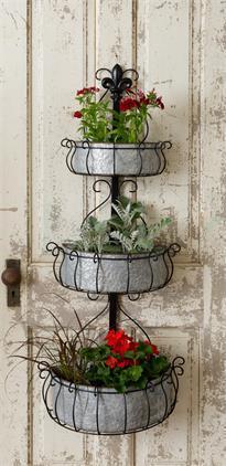 Tiered Wall Planter