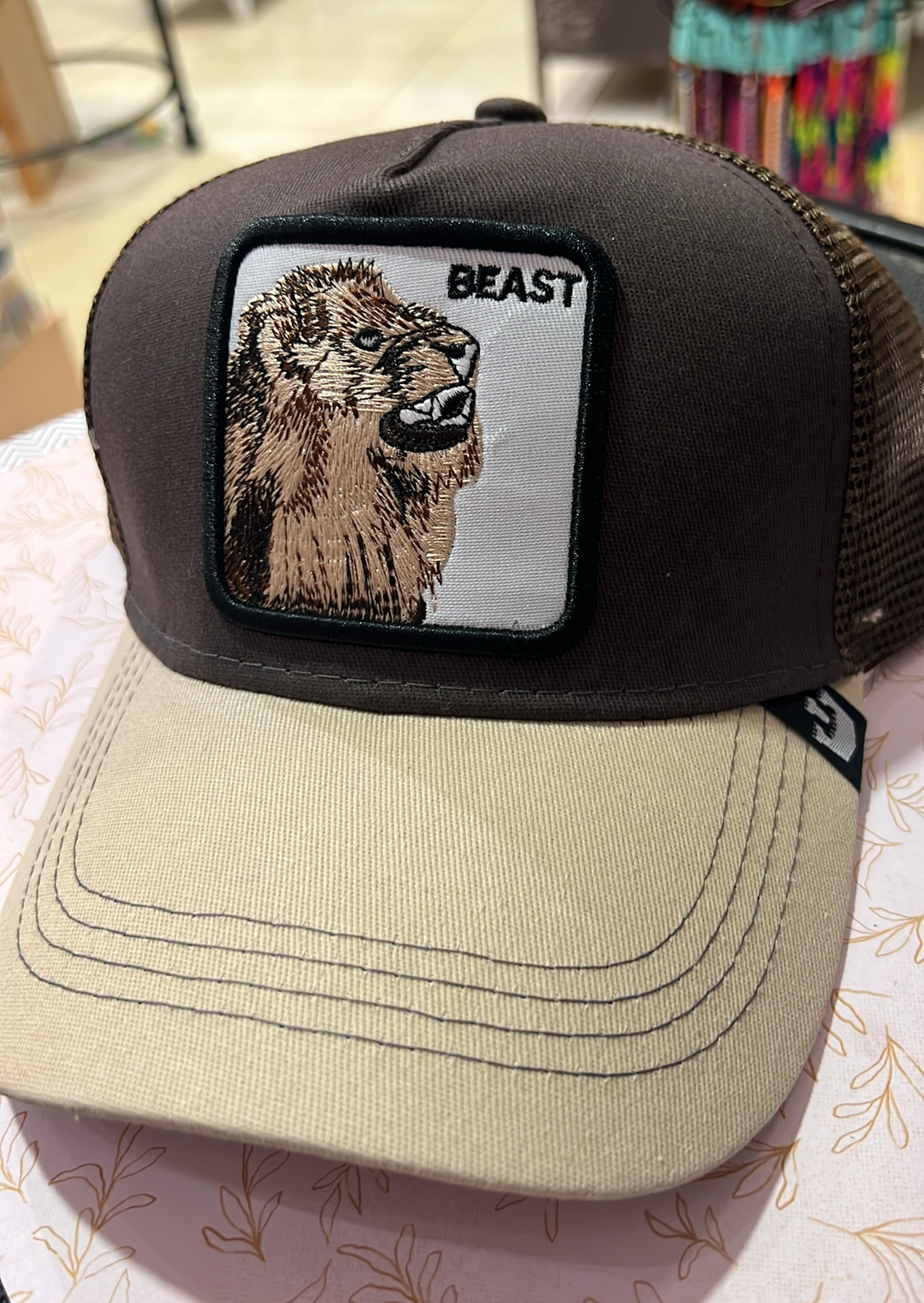 Lion Beast Patch Hat