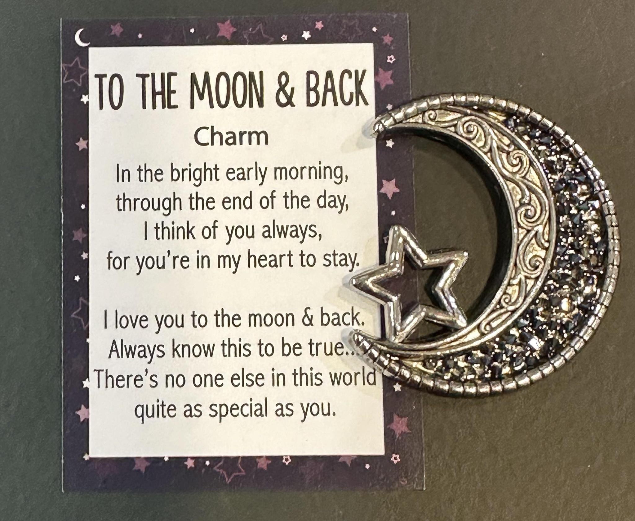 To The Moon & Back Charm